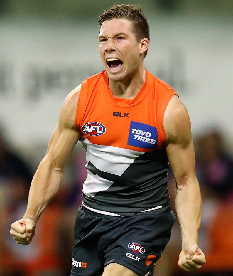 AFL 2016 First Preliminary Final - GWS Giants v Western Bulldogs Toby Greene has won the Kevin Sheedy Medal to go with his first All Australian jumper - ${keywords}